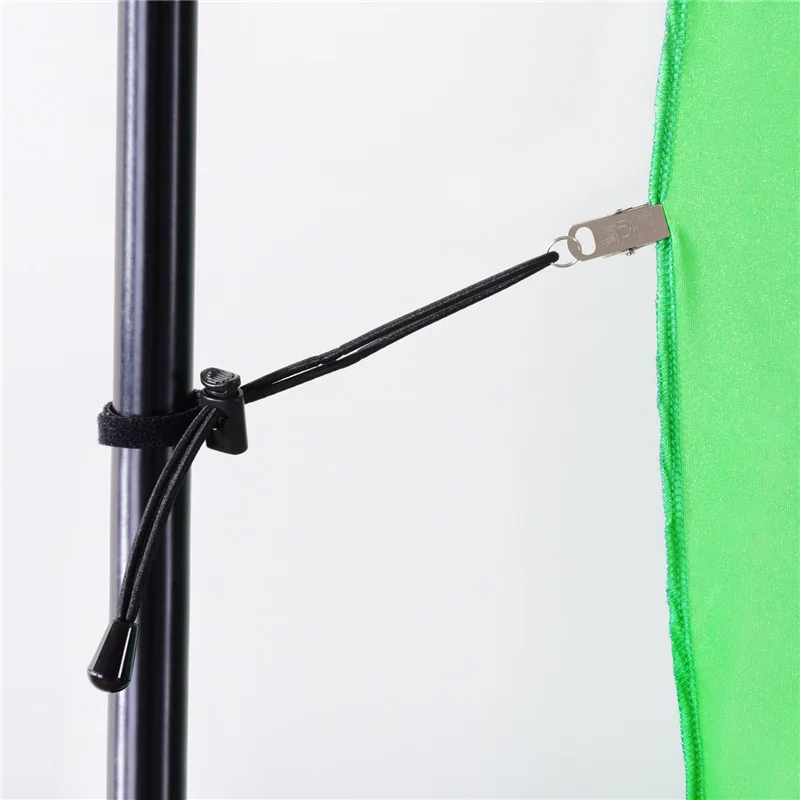 1/12pcs Photography Side Clamps Adjustable Elastic Cord Background Clips Fixed Muslin Green Screen Backdrop Support Video Studio