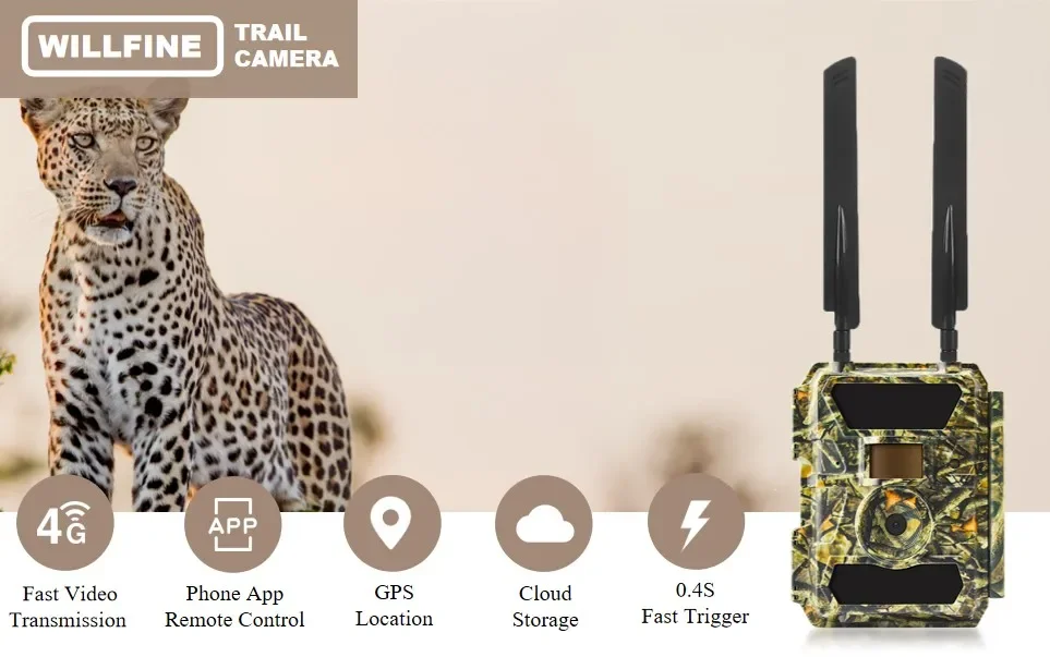 Invisible PIR Motion Detection Camera, Suporte Celular Acesso, Hunting Game Cam, GSM 940 LED HD, IR Trail Camera