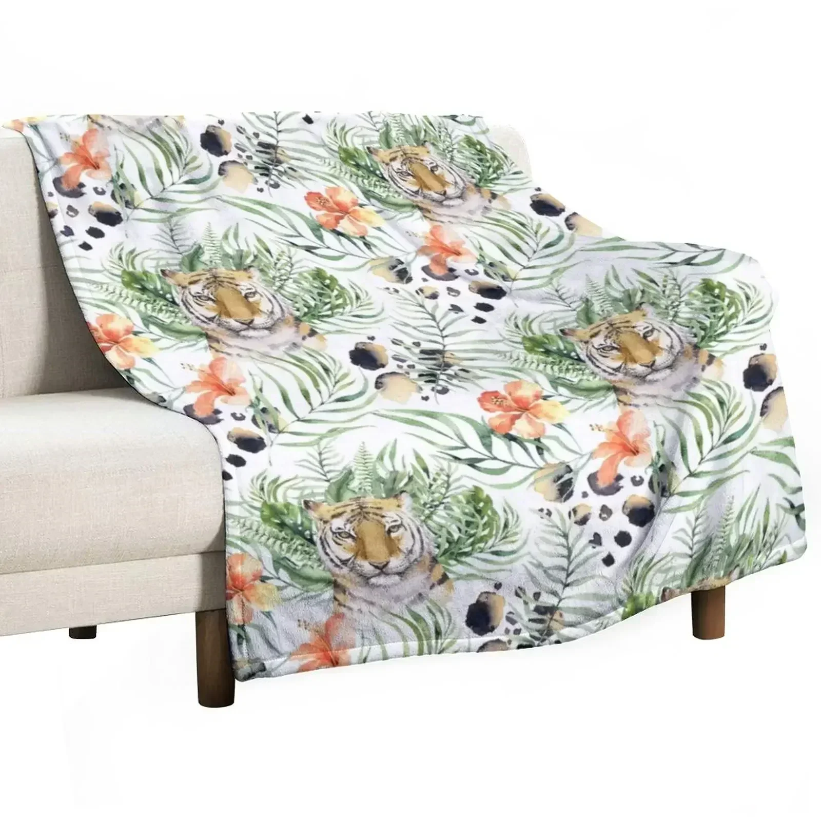 Tiger Pattern I Throw Blanket Versatile Cozy Throw Blanket for All Occasions