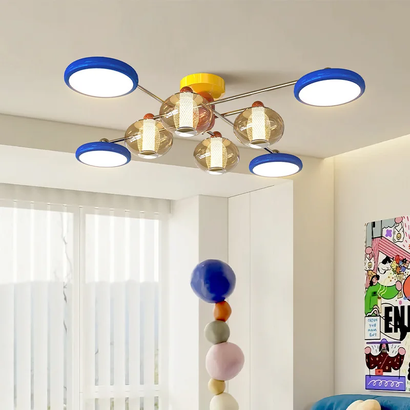 

2 Cream Creative Personality Lights Modern Minimalist Hall Lights Memphis Guest