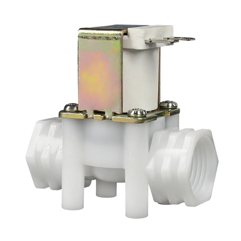 

1/2 дюйма пластиковый электрический электромагнитный клапан с внутренней резьбой AC 220 В 110 В постоянного тока 12 В 24 В магнитный переключатель контроля давления воды/воздуха