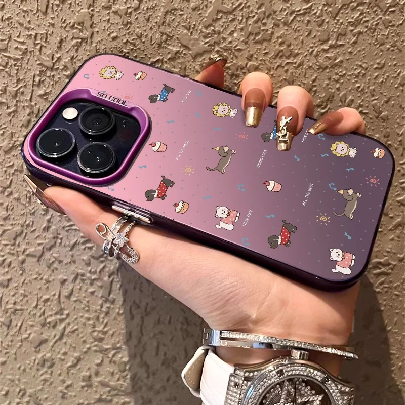 

Cake Dog Phone Cases For Samsung Galaxy S25 S22 S23 S24 S21 FE Plus Ultra A56 A15 A55 A16 A54 A53 A36 A35 A33 A34 5G Matte Cover