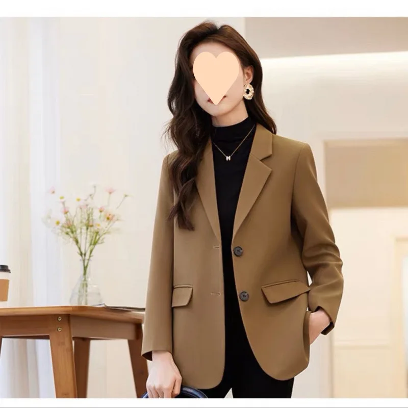 Giacca da donna primavera e autunno nuovo temperamento casual coreano e abito versatile alla moda