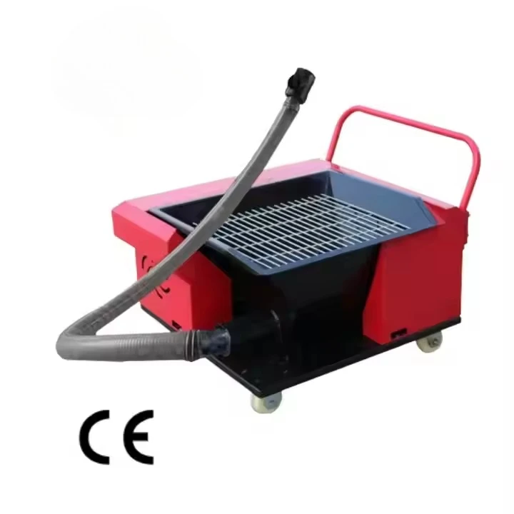 

Small and Portable Electric Concrete Pump for Home Use New Condition 220V Motor Construction Plaster Machine