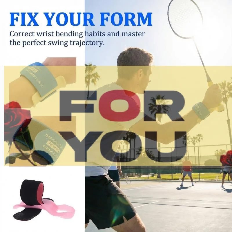 

【OD】Wrist Support for Badminton Adjustable Strap for Multiple Hand Sizes Comfortable Fit Reduce Strain for Sports Training