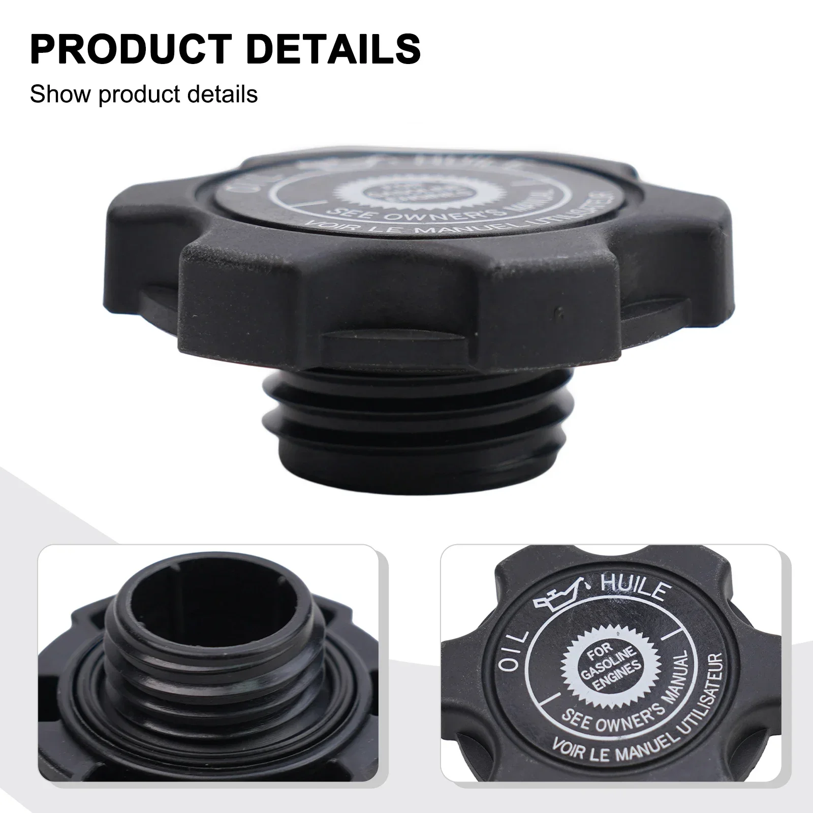 Car Engine Oil Filler Cap 15610-P2A-000 For Honda For Accord 1996-2002 For Civic 1996-1999 For CR-V 1998-2001 For Odyssey 96-04