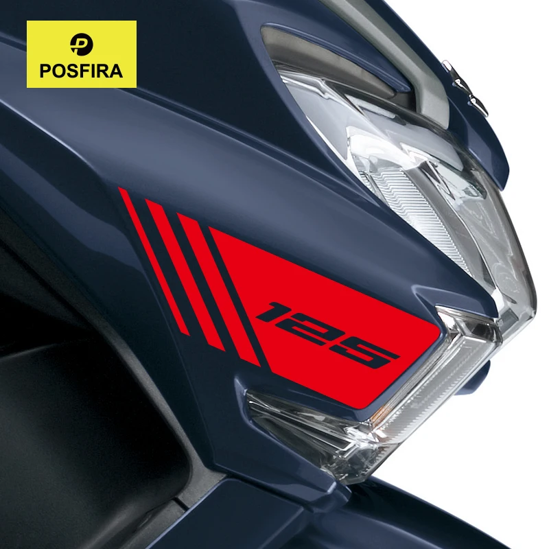 

POSFIRA Motorcycle Fairing Sticker Vinyl Decal for Suzuki Burgman Street 125 EX 2023 2024 2025 2026 Decoration Accessories