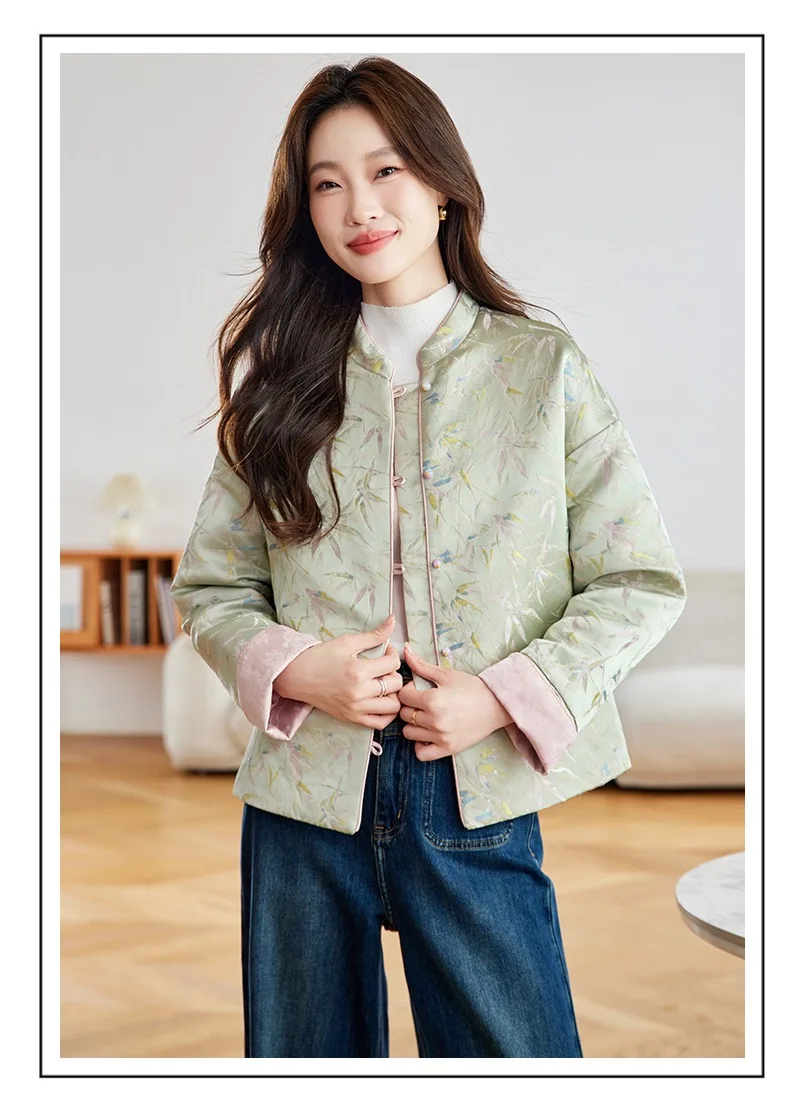 

Traditional Tangsuit Padding Coat Chinese New Year Winter Jacket