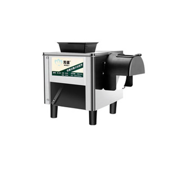 Обновленная автоматическая мясорубка 95 мм с боковым ножом, коммерческая мясорубка, резак из нержавеющей стали, машина для нарезки кубиками мяса