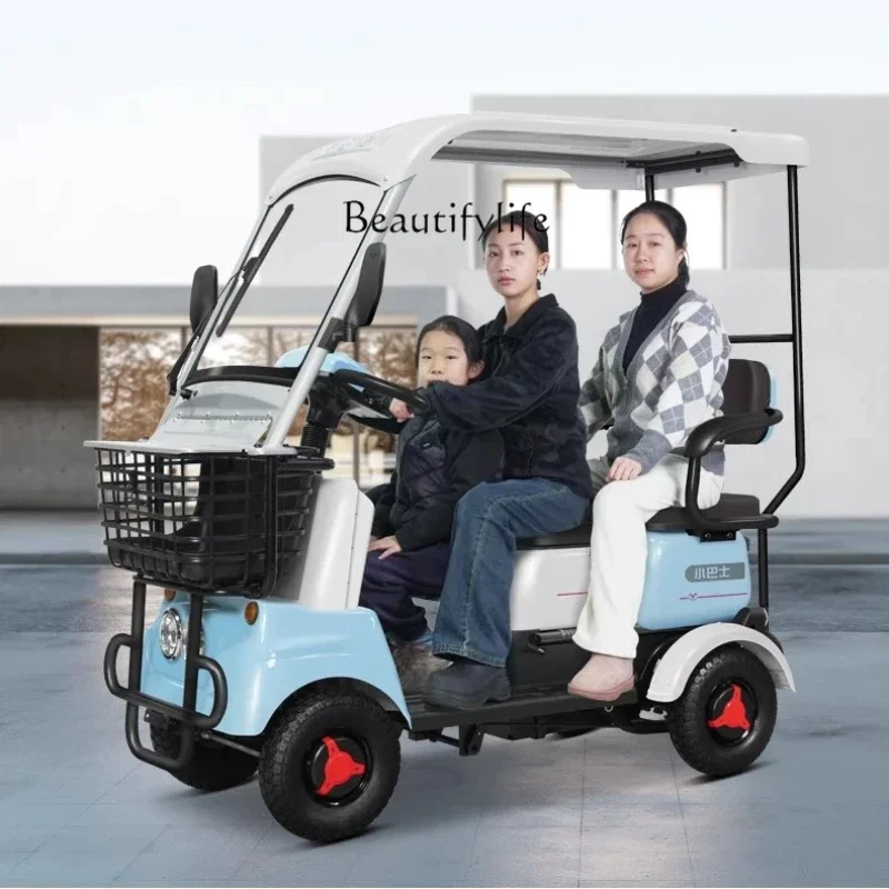 

Elderly transportation Small household battery car M4 electric four-wheeler