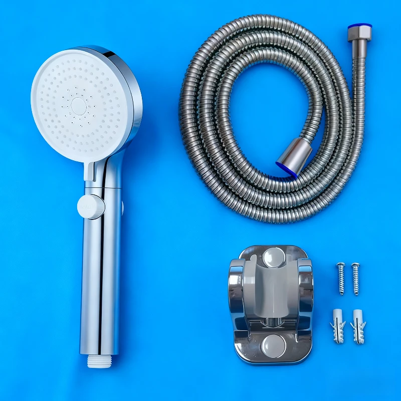 

Hand Spray Hand-held Shower Set Household Bathroom Shower Head Bathroom Accessories Showerhead Set Leak-proof Pressurized Shower