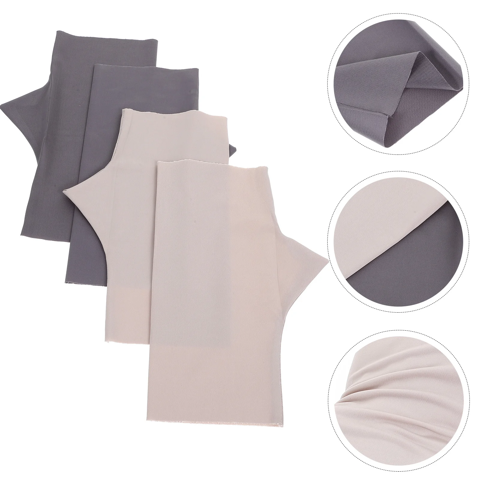 

2Pairs Uv Protection Gloves Women Fingerless Chinlon Nail Art Manicure Gel Nail Dryer Anti Uv Gloves for Outdoor Travel Fishing