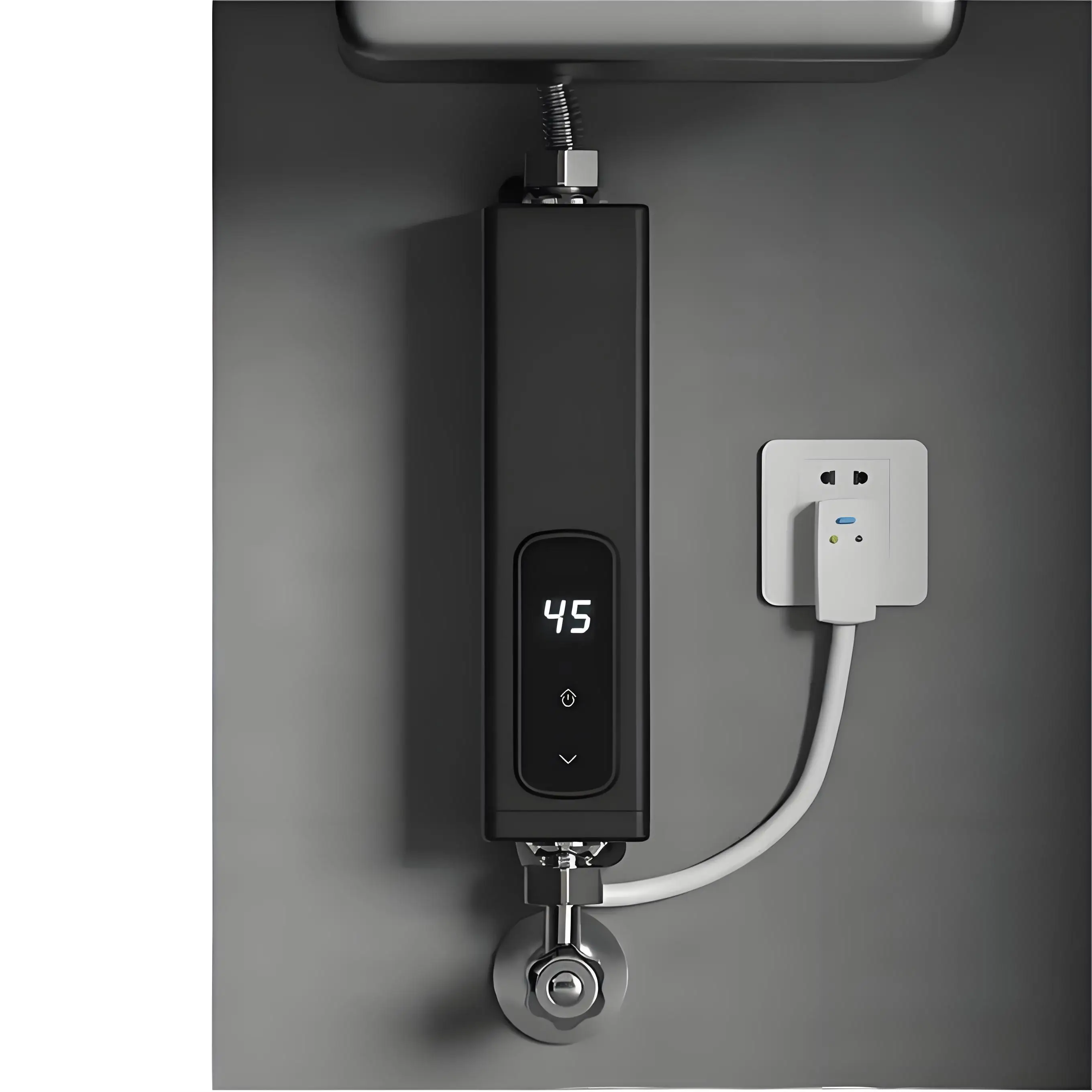 

New Arrival Mini Eco-Friendly Tankless Electric Hot Water Heater Mechanical Control Instant for Home Kitchen Outdoor Hotel Car