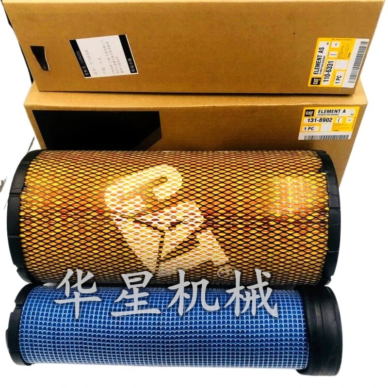 

For Caterpillar cat312D2 313D2 312C 312D 313D Original Factory Air Filter 131-8902 131-8903 Excavator Parts