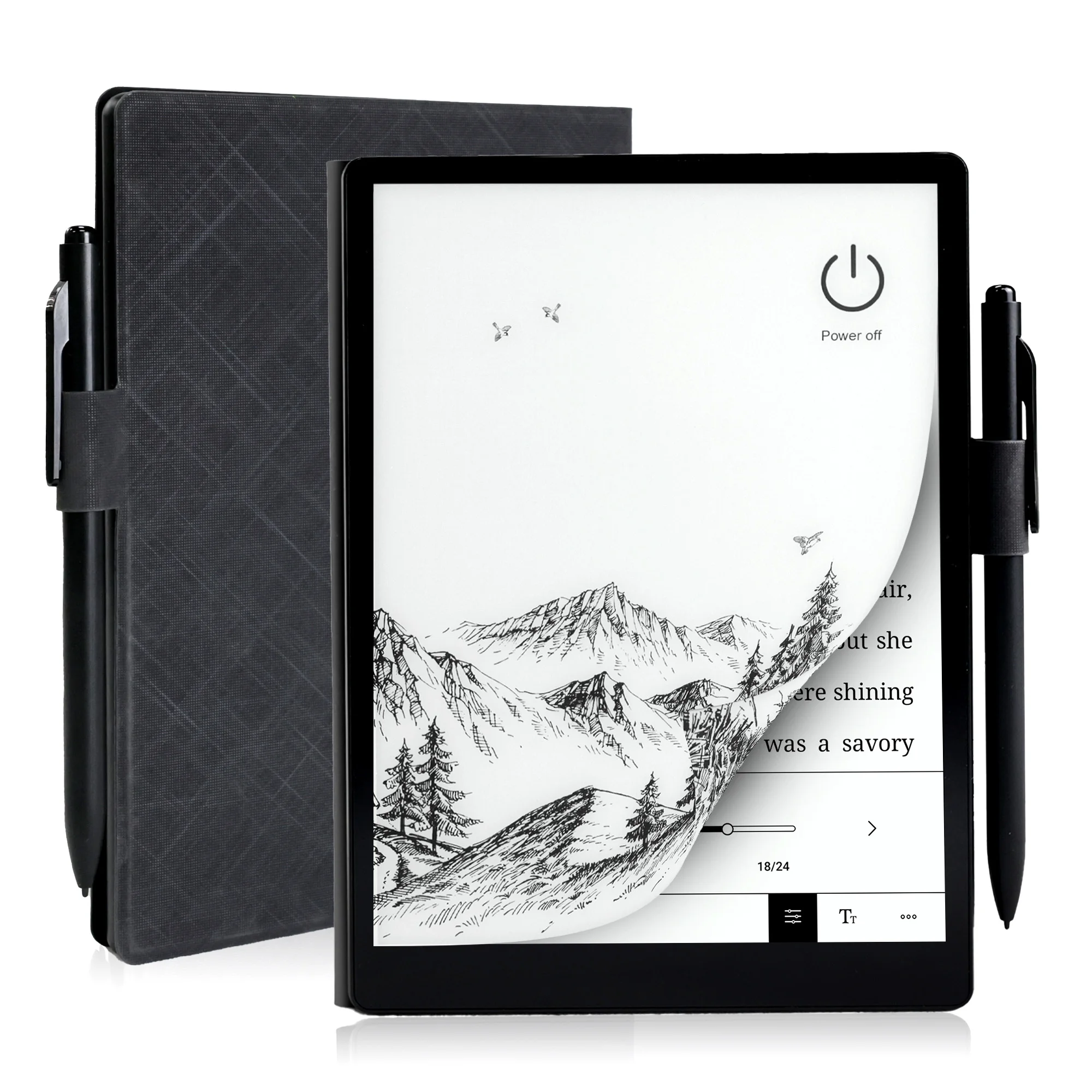 Veidoo 8.2-inch 64GB ROM e-book reader Large e-ink touchscreen Android 3000 mAh with stylus cover Chinese Russian French e-reade