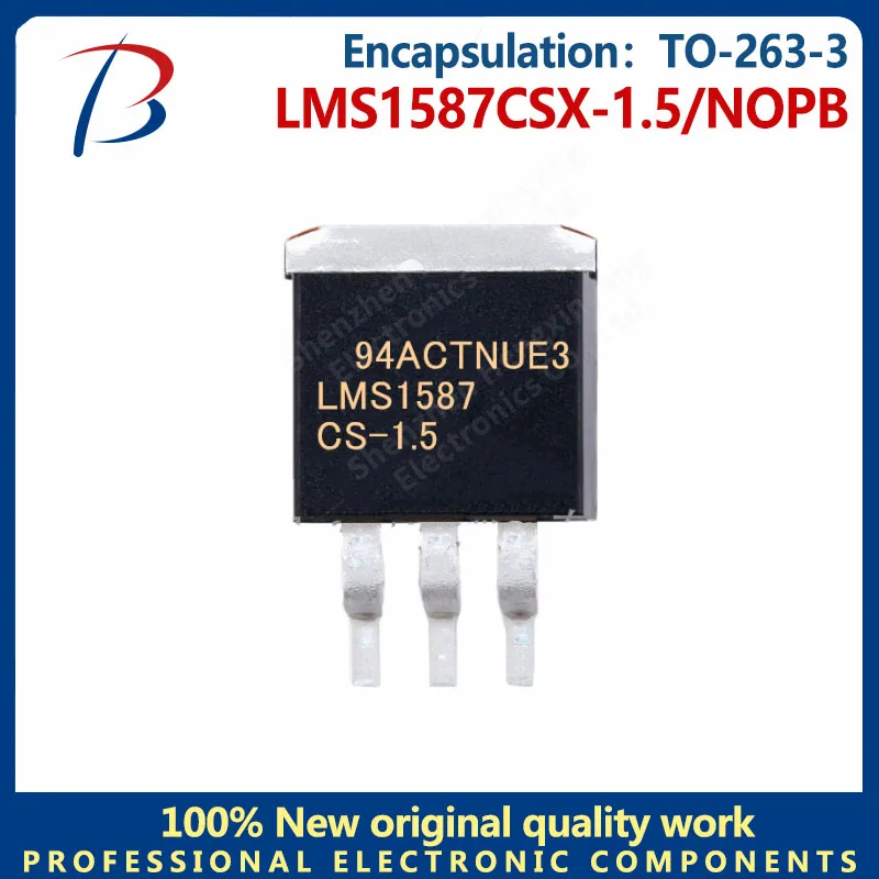 

10PCS LMS1587CSX-1.5/NOPB package TO-263-3 1.5V 3A linear regulator