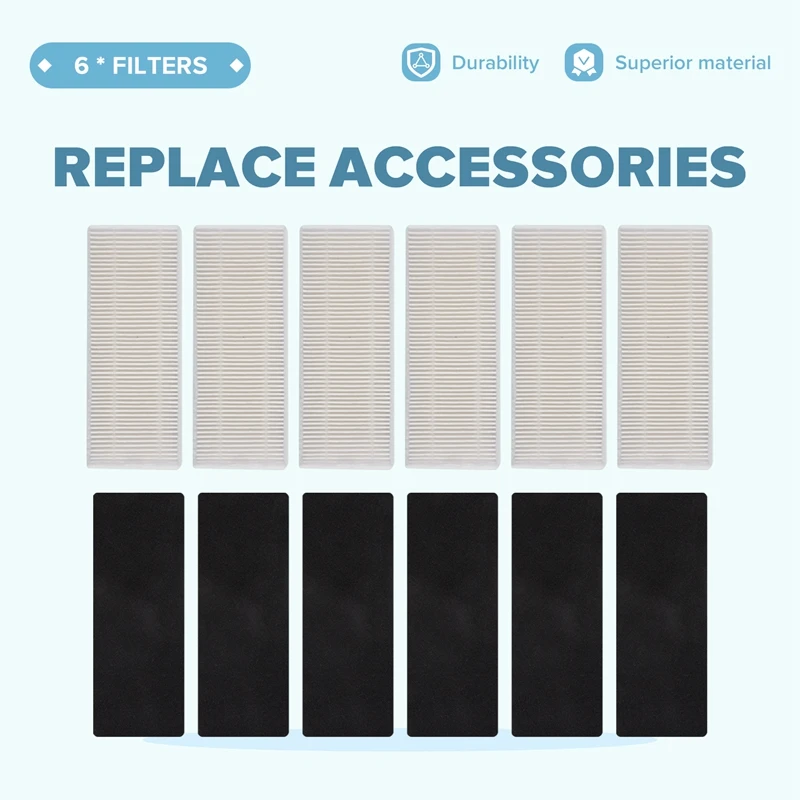 【Популярный】для Ecovacs Deebot Ozmo U2 Dgn22 U2 Pro робот-пылесос, боковая щетка, основная щетка, фильтр, аксессуары для швабры, замена