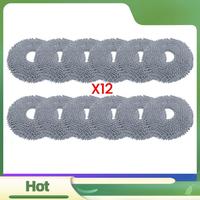 N95R 12PCS Washable Mop Cloth Replacement Parts For Roborock QV 35A / QR 598 / QR 798 Robot Vacuum Cleaner Accessories