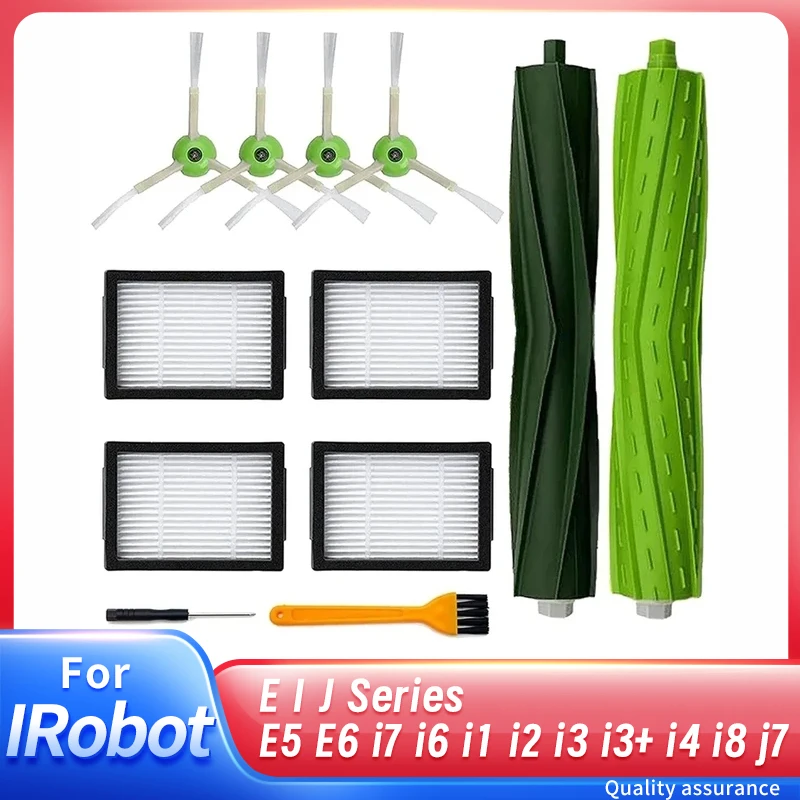 for IRobot Roomba I7 I8 E5 E6 I3 J7 I6 Robot Vacuum Cleaner Accessories Main Side Brush Spare Parts