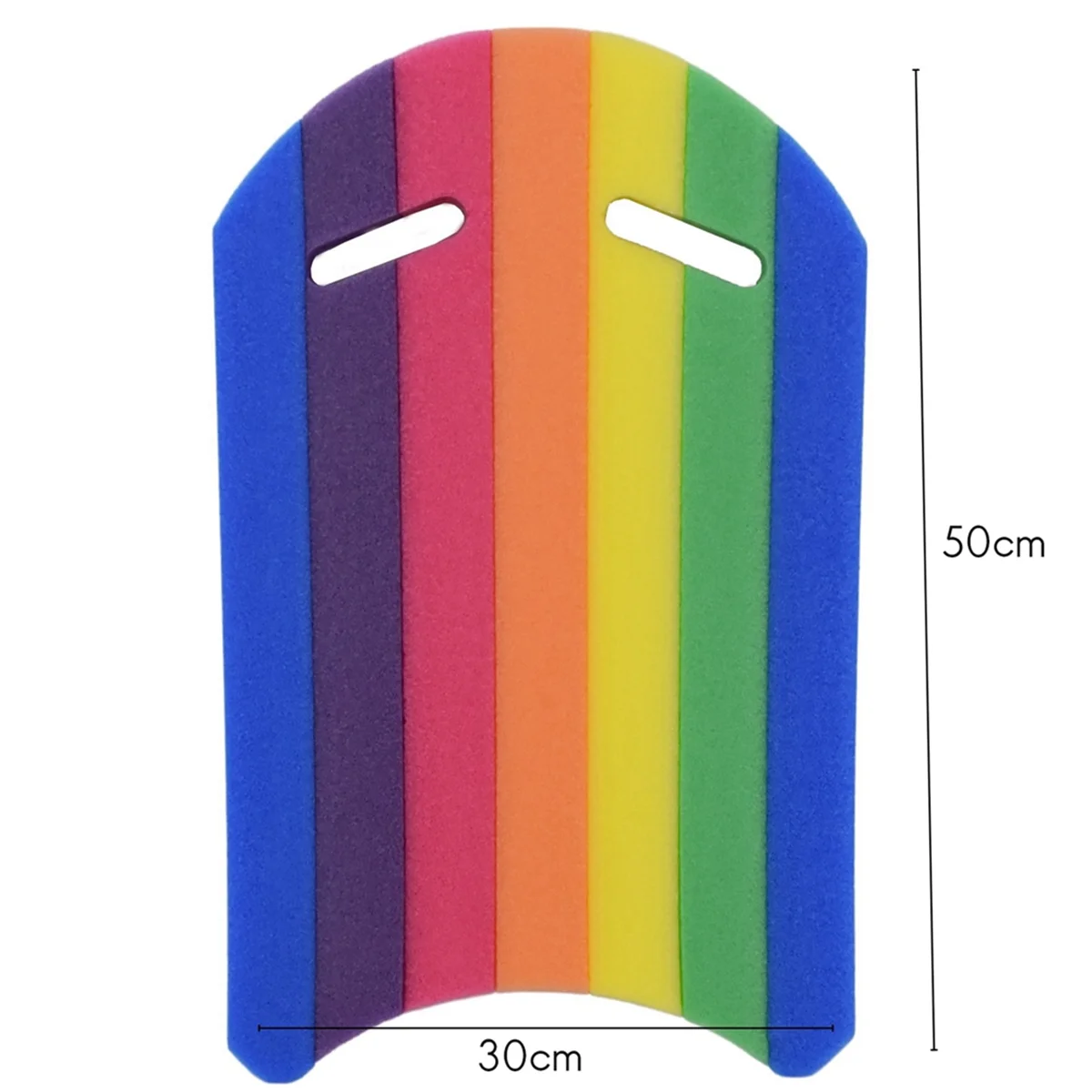 SLQZT Bambini Adulti Arcobaleno Nuoto Kickboard Schiuma Galleggiante Kick Board Piscina Aiuto per l'allenamento Galleggiante Strumento per la tavola in schiuma a mano