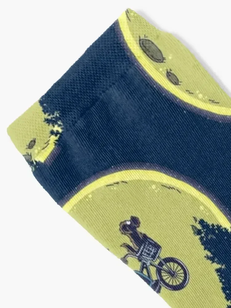 Fry me to the moon Socks football soccer anti-slip Toe sports man Socks For Men Women's