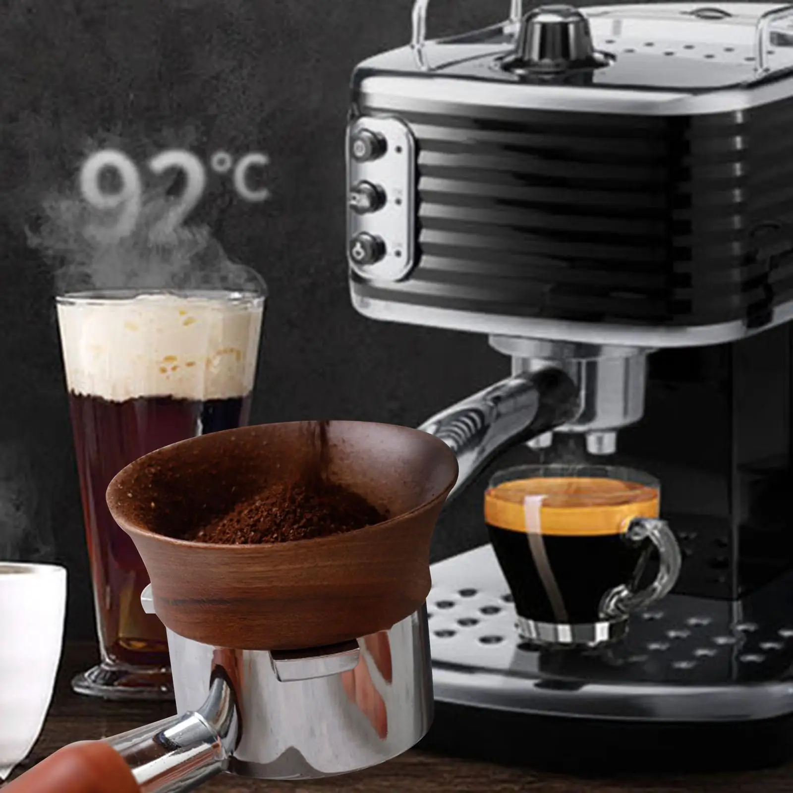 Funil doseador de café, ferramenta de café de reposição, mais profissional
