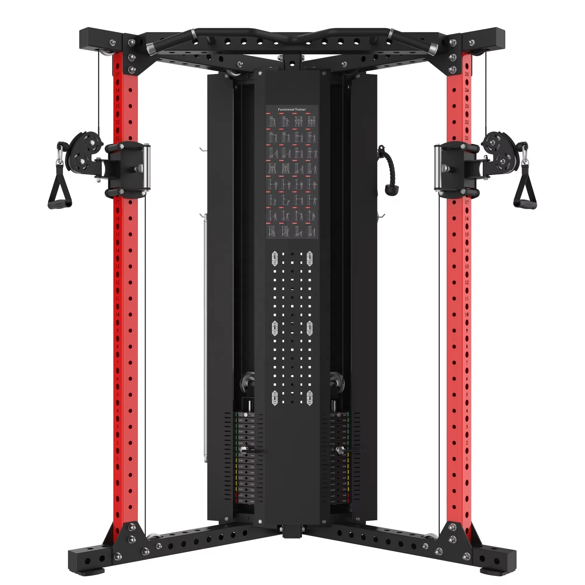 &c  Large Plate Loaded Steel Lateral Shoulder Machine Commercial Use 2t Capacity Safety Certified for ISO9001/CE