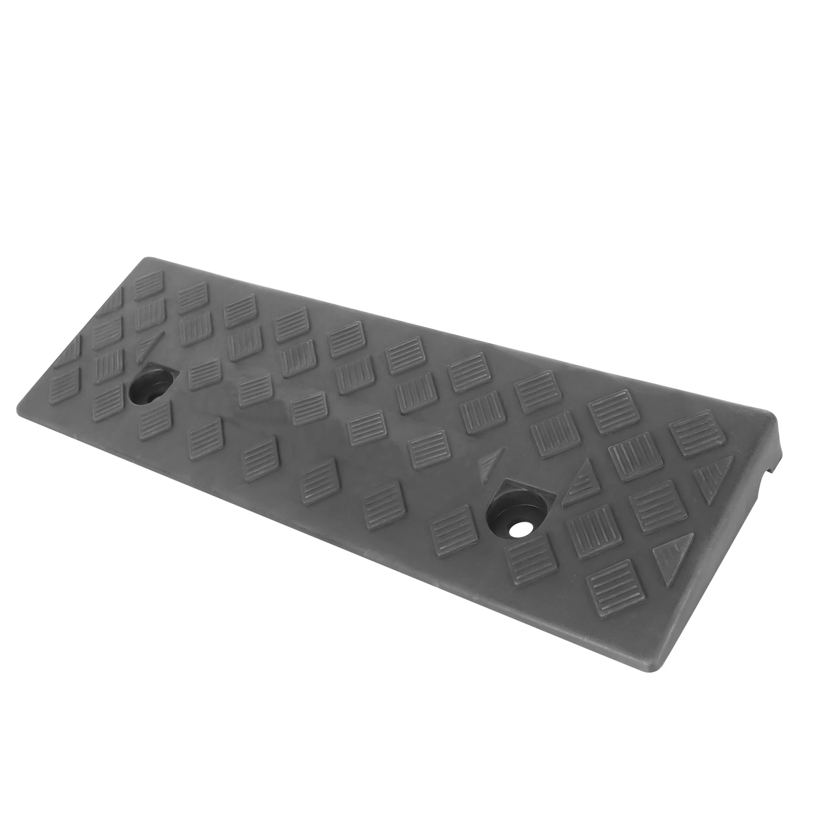 

Plastic Ramp for Home Garage Door Slope Mat Stable Base Non Slip Anti Sliding Grips Kitchen Lawn Driveways Motorcycle