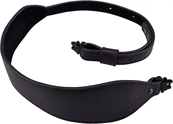 Raiseek Rifle Sling Buffalo Verstecken Leder Sling mit Wirbel, Durable Gun Strap, Metall Hardware 1 "Breite – Detail 1
