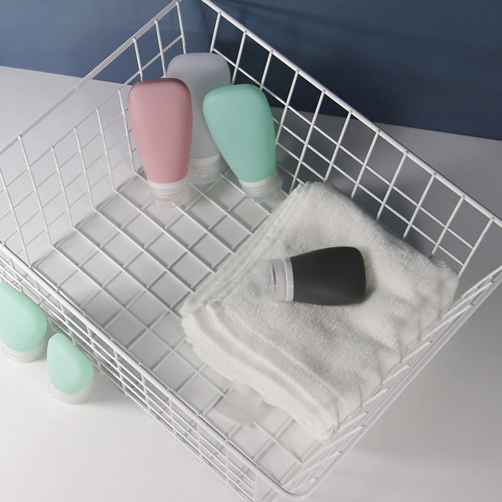 

Storage Silica Gel Bottle Lotion Container Hair Toiletry Travel Bottles Portable