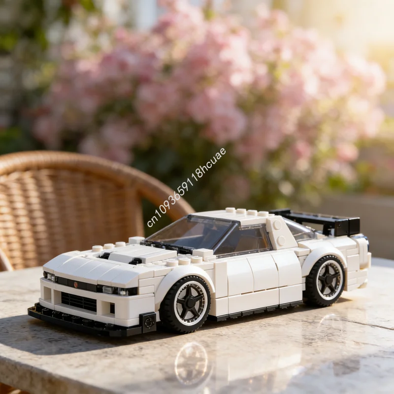 277-teiliges MOC Mazda RX 7 FD City Champions Modellbausatz Weihnachtsgeschenk Konstruktions-DIY Kreative Idee Bausteine für Kinder