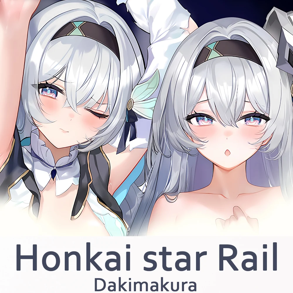 

Honkai star Rail Firefly Dakimakura 2WAY Hugging Body Pillow Case Anime Pillow Cushion Cover