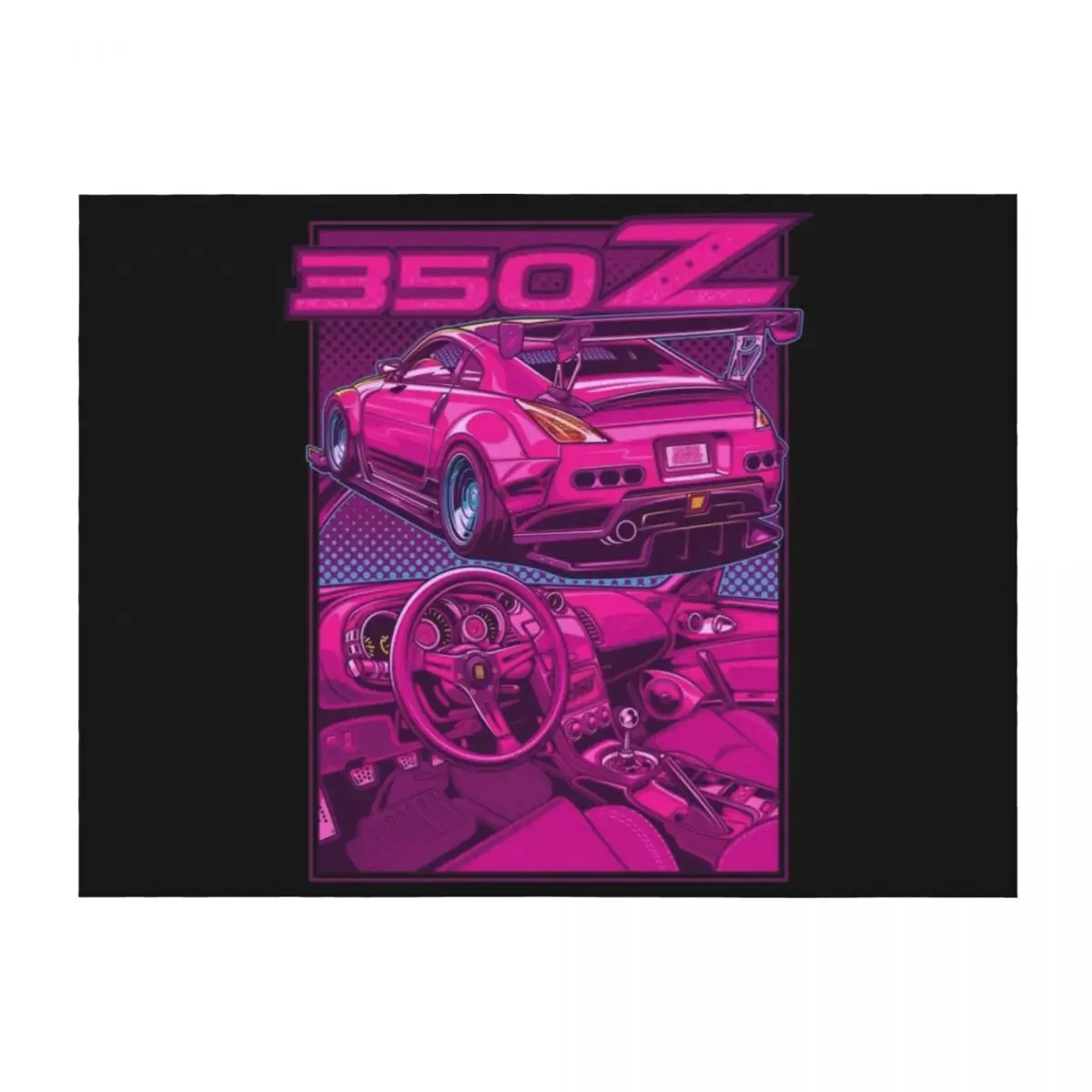 

350z Throw Blanket wednesday for babies Cute Hairys Blankets