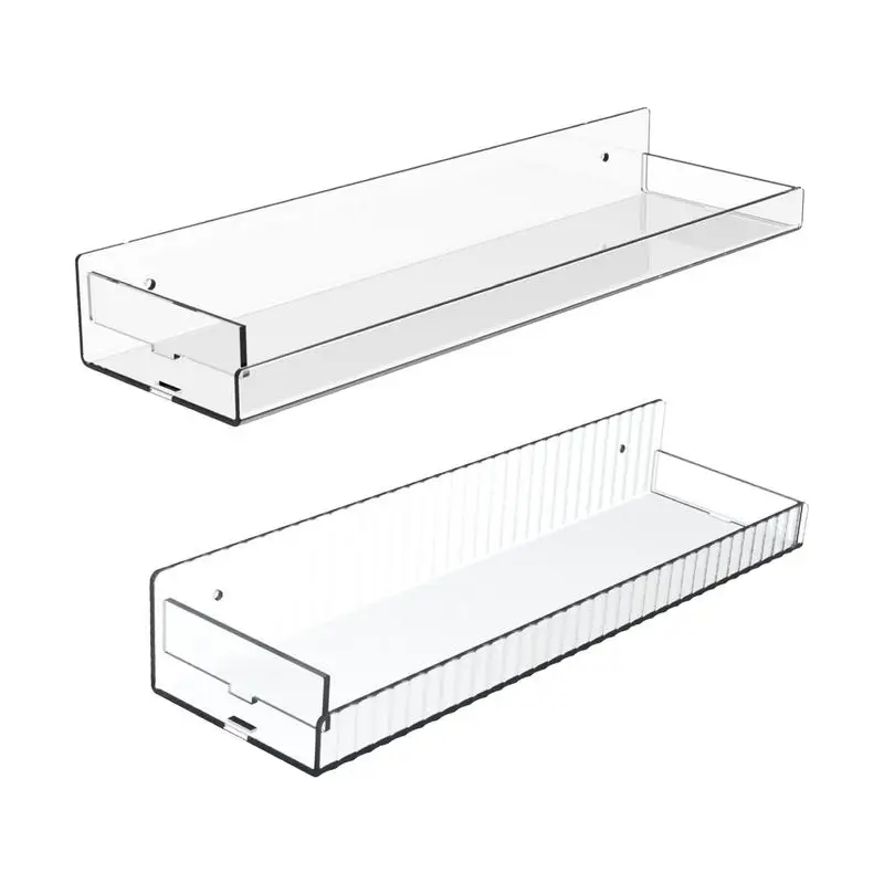 

Настенная плавающая полка для хранения настенная полка-стеллаж 15 дюймов настенный дисплей невидимая универсальная полка акриловая прозрачная плавающая полка