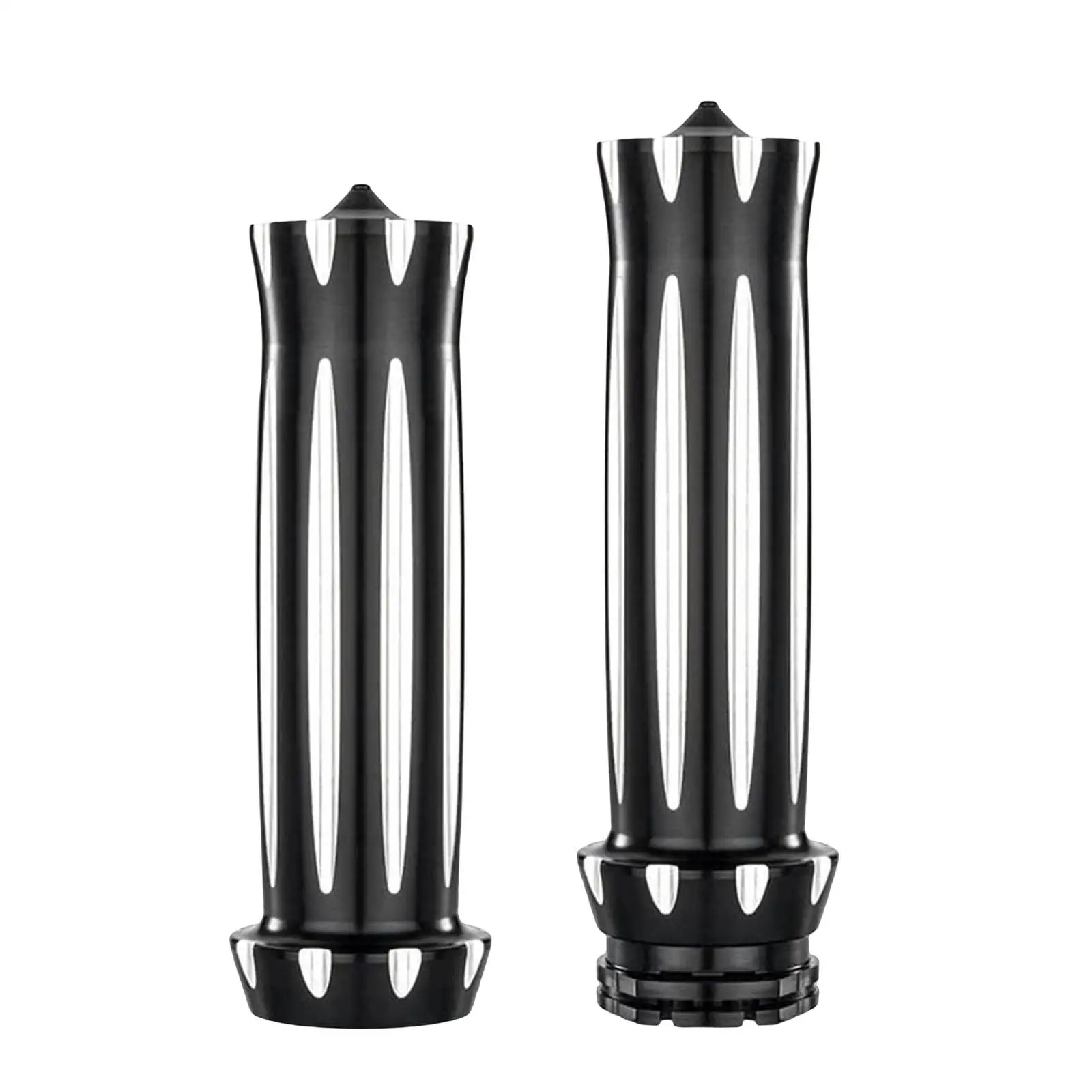 2 Pieces Motorcycle Handlebar Grips for 25mm 1 for Replaces