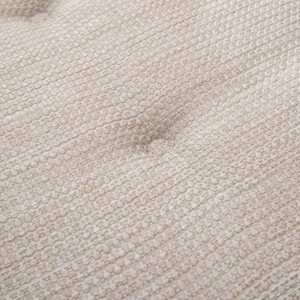 New Non-Slip Chair Cushion Cotton Linen Thick Sponge Filled Seat Cushion Breathable With Straps Chair Pad Dining Room