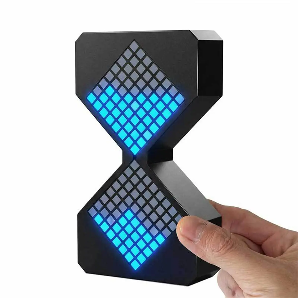 LED Matrix Electronic Hourglass Sensor DIY Countdown Timer Clock Home Birthday Gift
