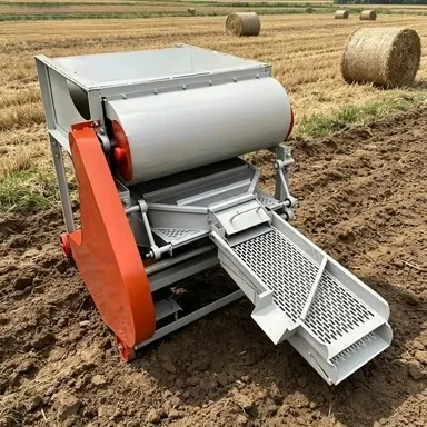 Wheat Grain Cleaning & Selection Equipment, Multi-functional Vibration Screening Machine, Field Use for Rice Corn Soybean Seeds