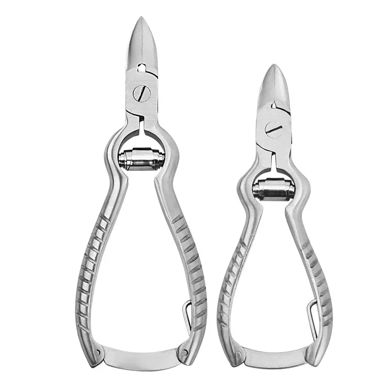 1Pc Nail Clippers for Thick or Ingrown Toenails Super Sharp Long Handle Nail Trimmer Cutter Professional Manicure Pedicure Tools