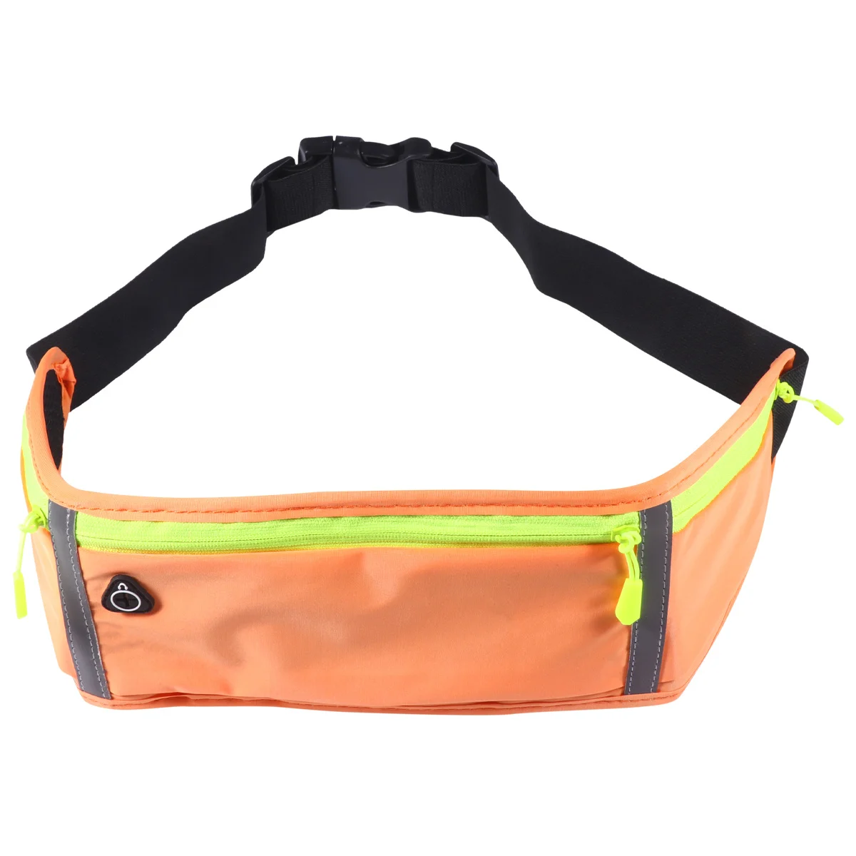 

Waterproof Sports Waist Bag Pouch Running 3 Compartments Lightweight Tpu Nylon Reflective Sweat Breathable Jogging Accessories