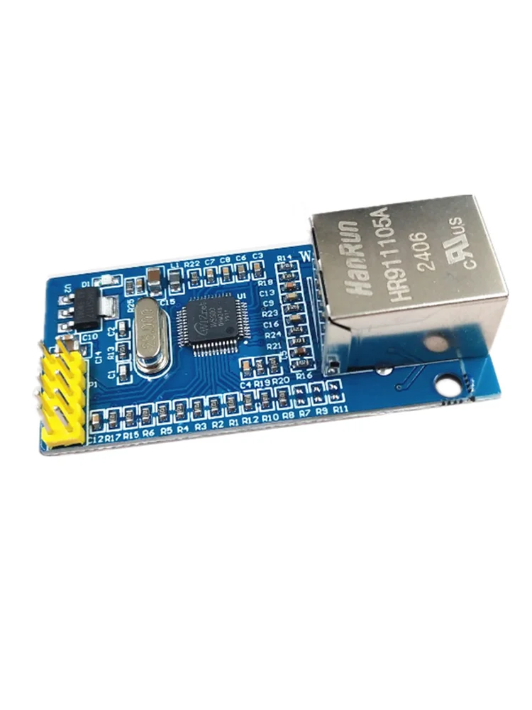 W5500 Ethernet Shield LAN-netwerkmodule Ondersteuning TCP/IP 51/STM32 microcontrollerprogramma met 32k bytes SPI 3,3 V/5 V via W5100 - afbeelding 2