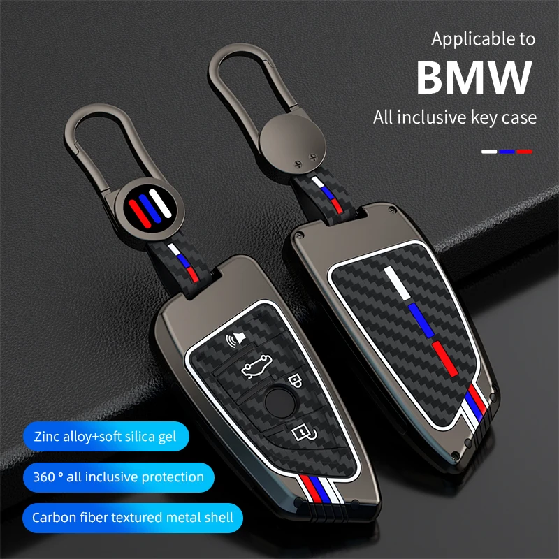 Car Key Case Cover Fob Keyring For BMW F30 F11 X3 F25 Serie 1 E39 X4 G20 X5 G05 F40 X6 F44 216 X1 G30 320i Car Styling