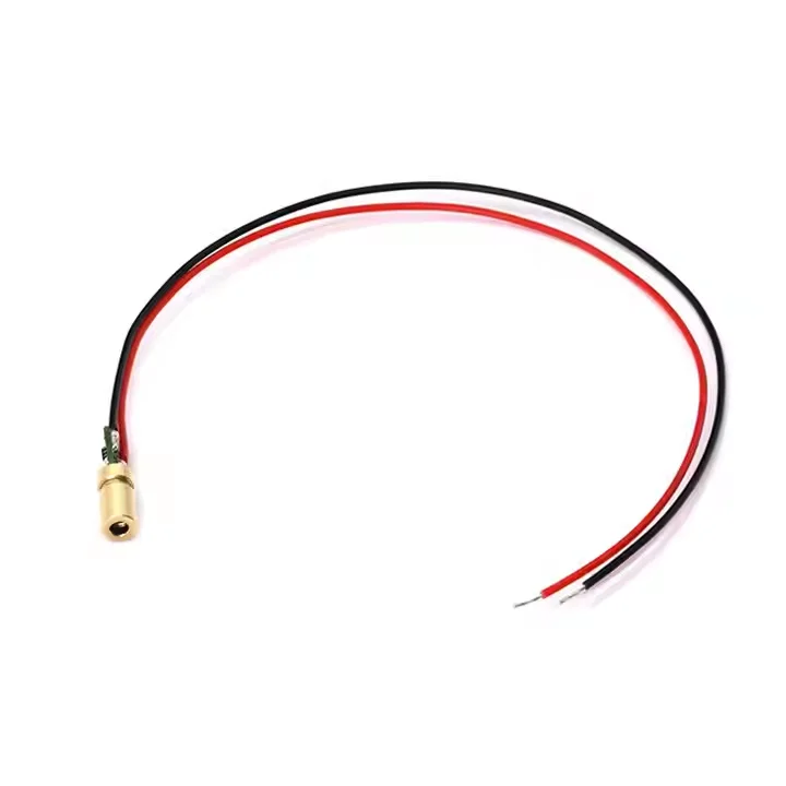 Red Dot Laser Diode Module 5mw 650nm Red Laser Cutting Point Brass Module