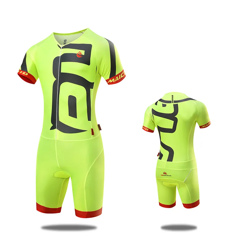 Mieyco Herren-Triathlon-Skinsuit, schnelltrocknender Einteiler, Tri-Anzug für Radfahren, Laufen, Schwimmen, Rennen, Team-Bike-Sportbekleidung – Detail 17
