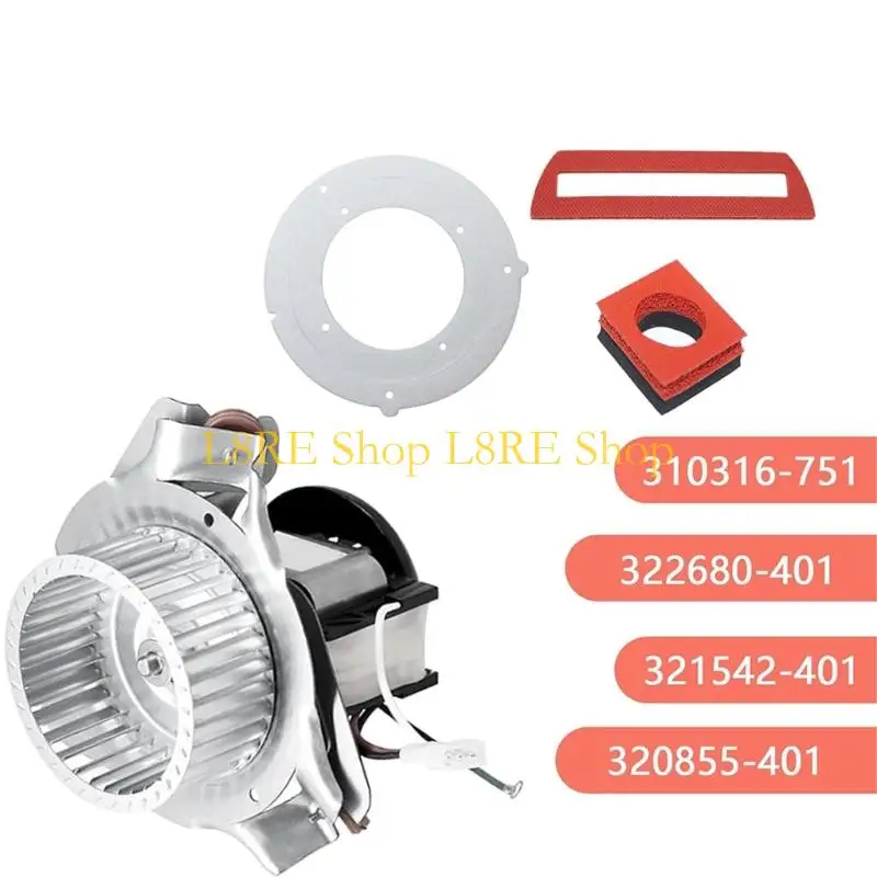 L8RE High Performances Draft Inducer Motor Gasket 320887-751 Gasket Enduring