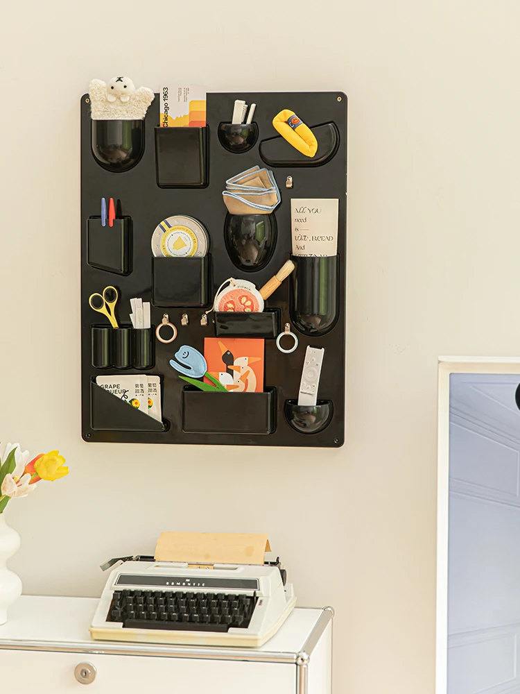 Organization Storage Wall Storage Rack Desktop Storage Pen Wall Accessories Northern Nordic Door Creative Wall Decoration Props