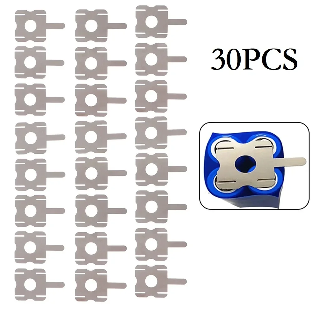 Spot Welding Nickel Sheet U-Shaped Hollow Nickel Sheet 4s  Lithium Battery Connection Nickel Plated Welding Soldering Parts