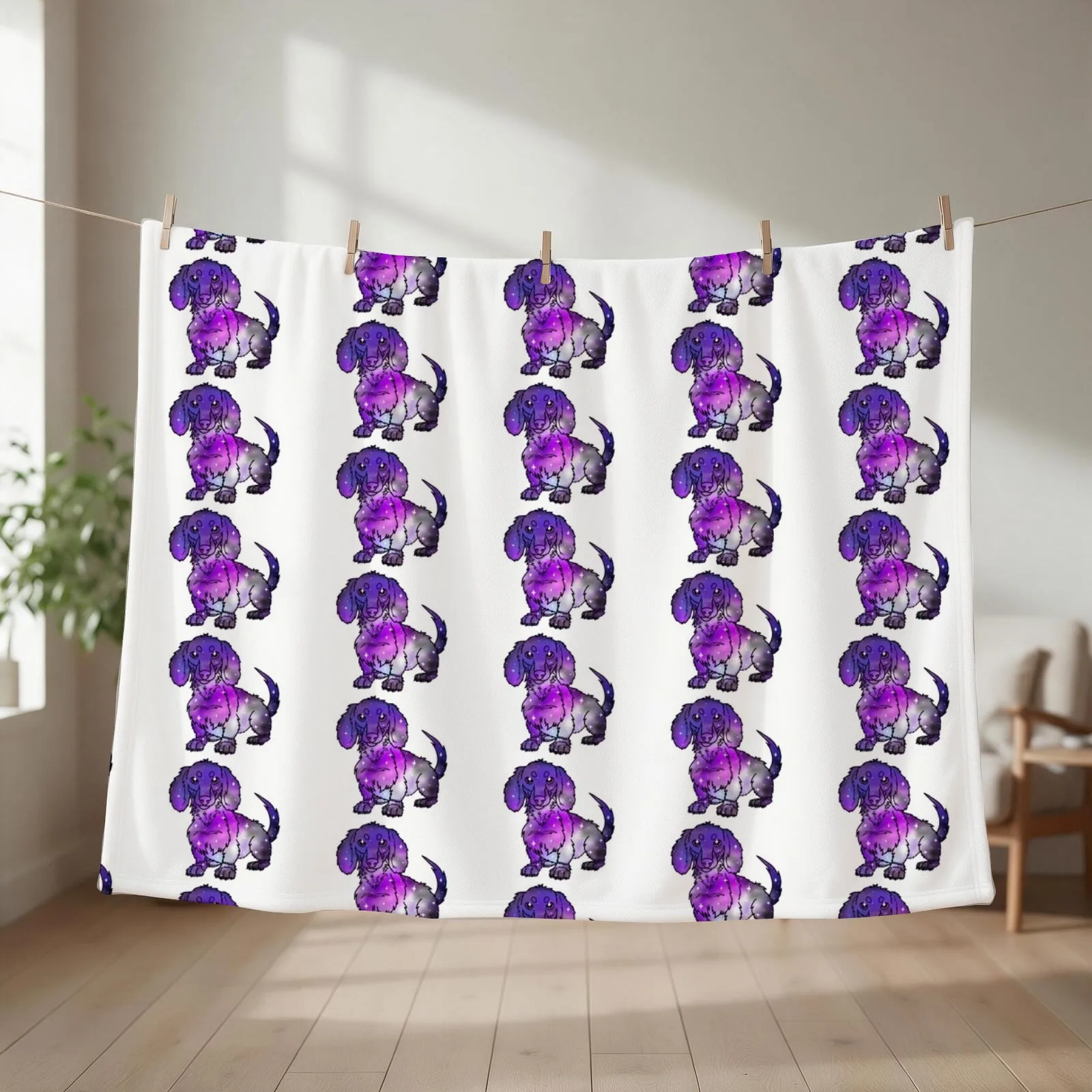 Vienna Galaxy Form Throw Blanket couch cozy soft plush fuzzy picnic outdoor blanket