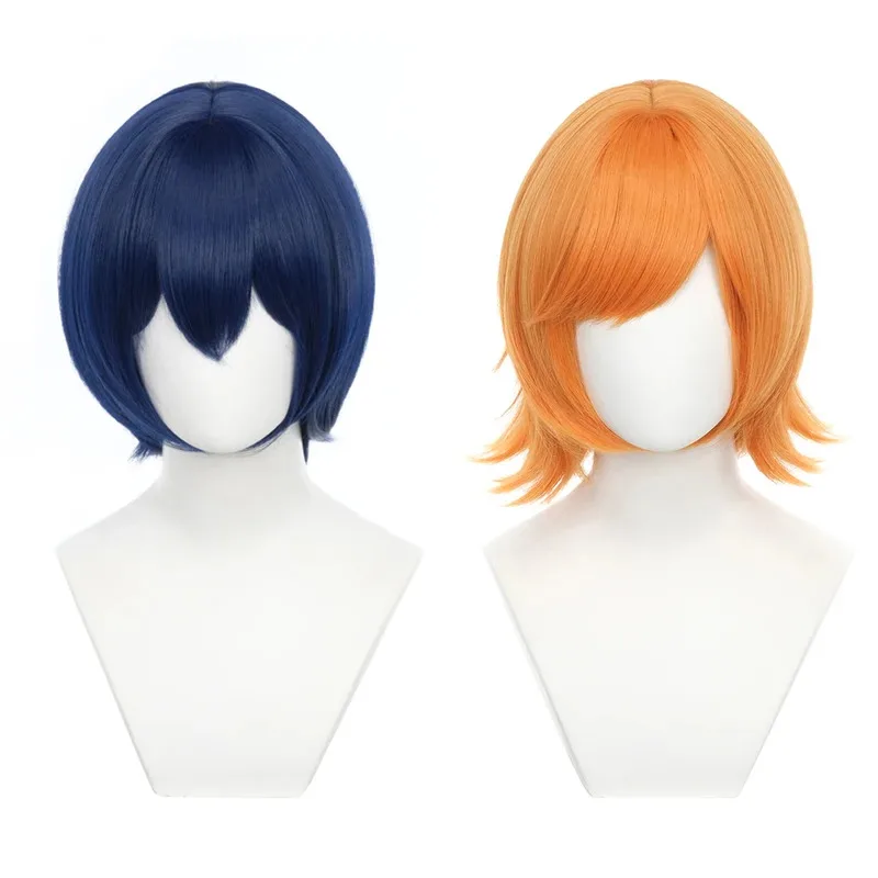 

HOLOUN Metaphor:ReFantazio Game Will Gallica Cosplay Wig Rose Net Synthetic Fiber Adjustable Size Heat Resistant Cap Christmas