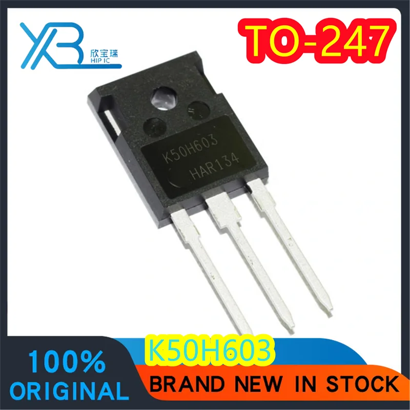 

(3/50 pieces) IKW50N60H3 K50H603 TO-247 IGBT 50A 600V power tube industrial switching power supply module 100% new original spot